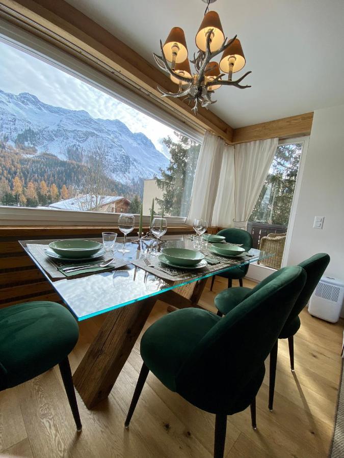 Bilocale Nuovo St. Moritz Chesa Arlas Екстериор снимка